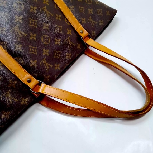 Louis Vuitton LV Shoulder Bag  Sac Shopping Brown Monogram made in France 🇫🇷 - Picture 4 of 8